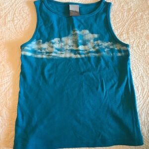 Nike Blue Clouds Cotton Tee - Youth 14, fits women’s xs